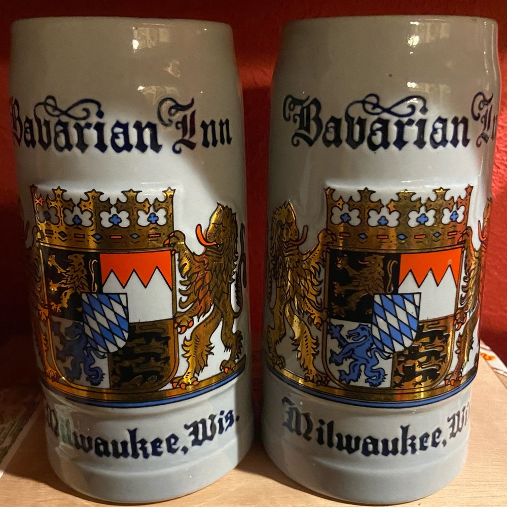 2 - Bavarian Inn Milwaukee Wisconsin Beer mug